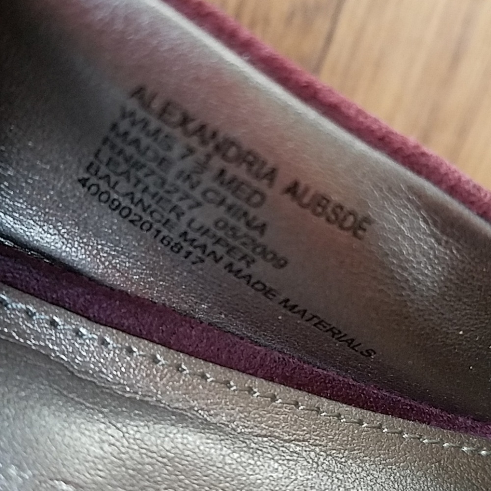 💕 Maroon Dana Buchman Alexandria Wedges - Picture 7 of 8